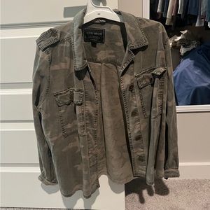 Lucky Brand Camo Shacket